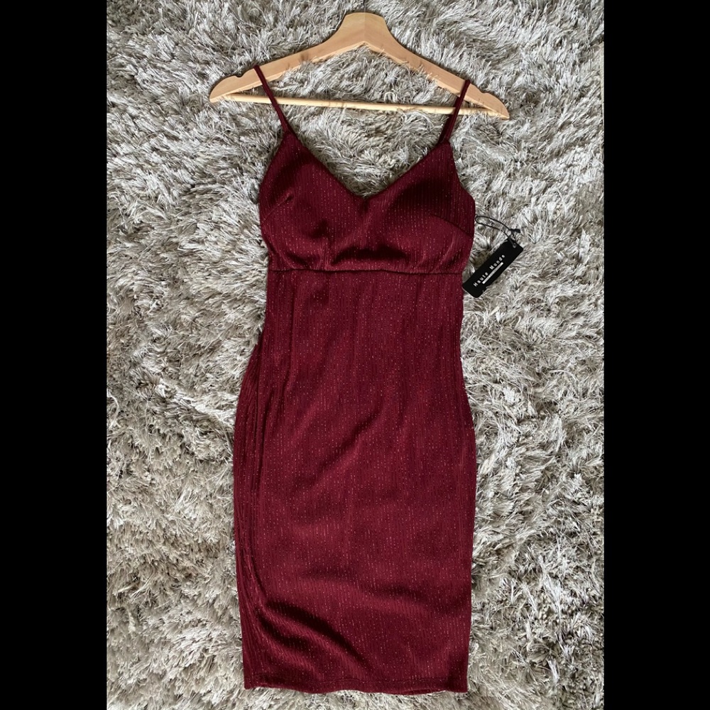 HAUTE MONDE midi dress